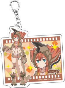 怪獣娘（黒）〜ウルトラ怪獣擬人化計画〜 ムービーアクリルキーホルダー アギラ
