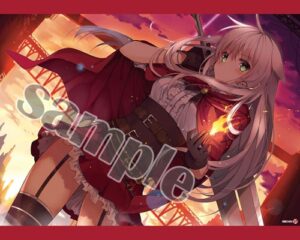 【三嶋くろね】B2タペストリー・戦う白髪娘