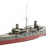 日本海軍 一等巡洋艦 日進 レジン＆メタルキット