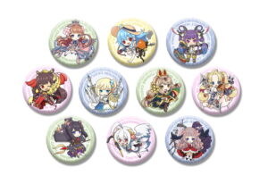 御城プロジェクト:RE〜CASTLE DEFENSE〜 SD缶バッジ Vol:1 コンプリートセット