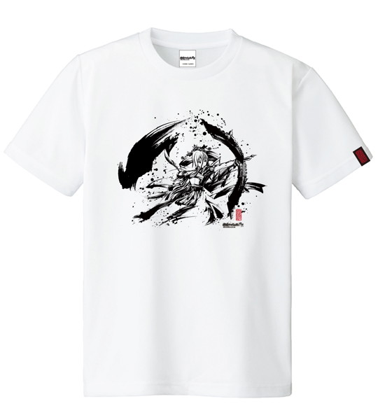 御城プロジェクト:RE〜CASTLE DEFENSE〜 墨絵Tシャツ 聚楽第 サイズXL