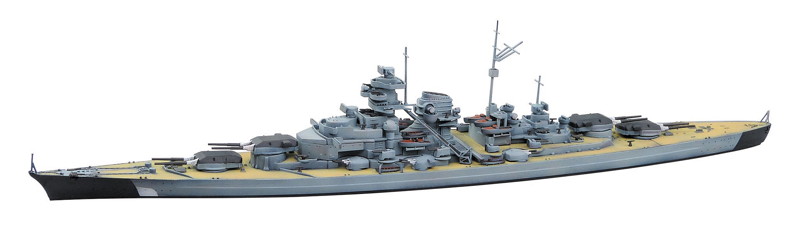 1/700 艦これプラモデル No.30 艦娘 戦艦 ビスマルクdrei