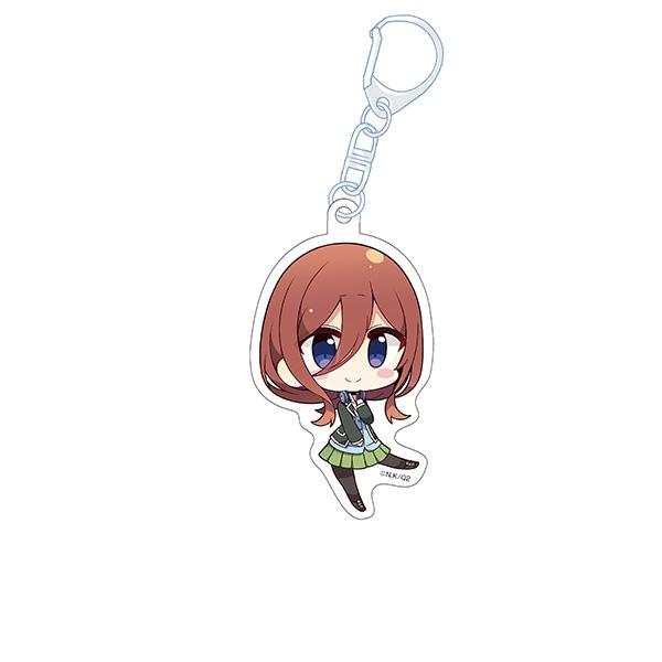 五等分の花嫁∬ ぺたん娘アクリルキーホルダー 中野三玖