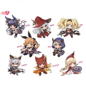 グランブルーファンタジー ぺたん娘トレーディングアクリルストラップ vol.1