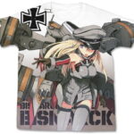 艦隊これくしょん-艦これ- ビスマルク フルグラフィックTシャツ/WHITE-L
