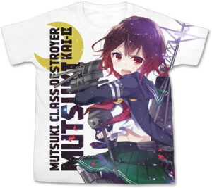 艦隊これくしょん-艦これ- 睦月改二 フルグラフィックTシャツ/WHITE-L