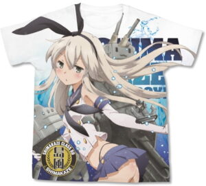 艦隊これくしょん-艦これ- Animation Sequence 島風フルグラフィックTシャツ/WHITE-S