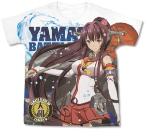 艦隊これくしょん-艦これ- Animation Sequence 大和フルグラフィックTシャツ/WHITE-S
