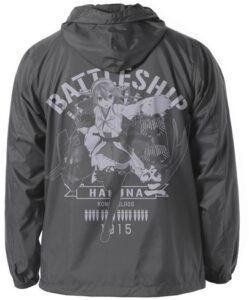 艦隊これくしょん-艦これ- 榛名改二フーデッドウインドブレーカー/MEDIUM GRAY-M