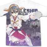 艦隊これくしょん-艦これ- 榛名改二 フルグラフィックTシャツ/WHITE-M