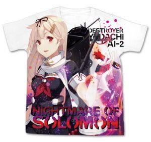 艦隊これくしょん-艦これ- 夕立改二フルグラフィックTシャツ/WHITE-S