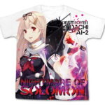 艦隊これくしょん-艦これ- 夕立改二フルグラフィックTシャツ/WHITE-L