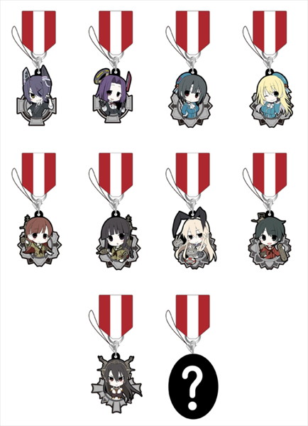 BOX販売 艦隊これくしょん-艦これ- 艦娘勲章これくしょん ラバータイプ