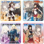 BOX販売 艦隊これくしょん 極細繊維小手拭（マイクロファイバーミニタオル）