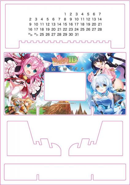 『モンスター娘TD』 アクリル万年カレンダー キービジュアル