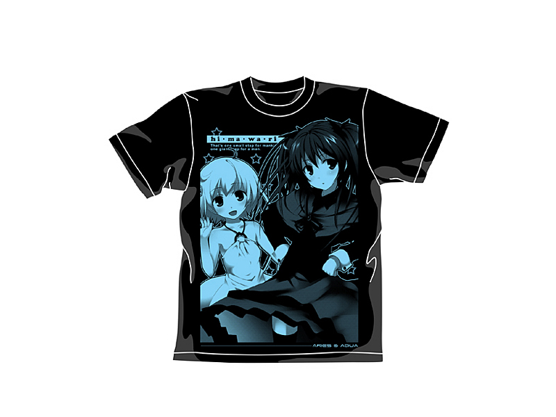 ひまわり アリエス&アクアTシャツ BLACK M