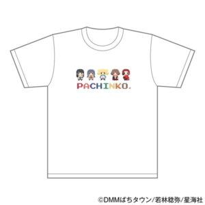 ぱちん娘。 Tシャツ（白） XLサイズ