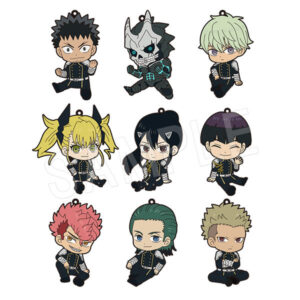 【BOX販売】怪獣8号 ぺたん娘ラバーストラップ （全9種） 1BOX:9個入