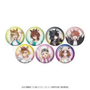 【BOX販売】劇場版『ウマ娘 プリティーダービー 新時代の扉』トレーディング缶バッジ 夏フェスver. （全7種） 1BOX:7個入